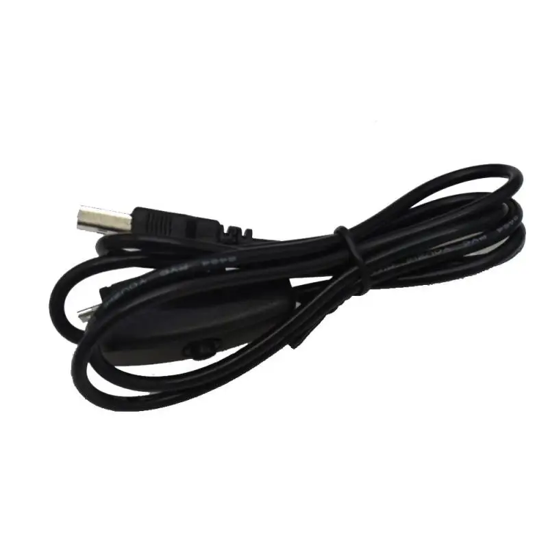 В наличии! Кабель Micro USB с кнопкой включения/выключения питания 3 поколения Raspberry Pi