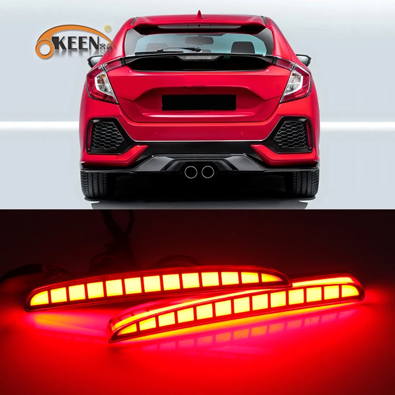 Светодиодный фонарь для Honda Civic Hatchback 2016 2017 2018 Многофункциональный светодиодный