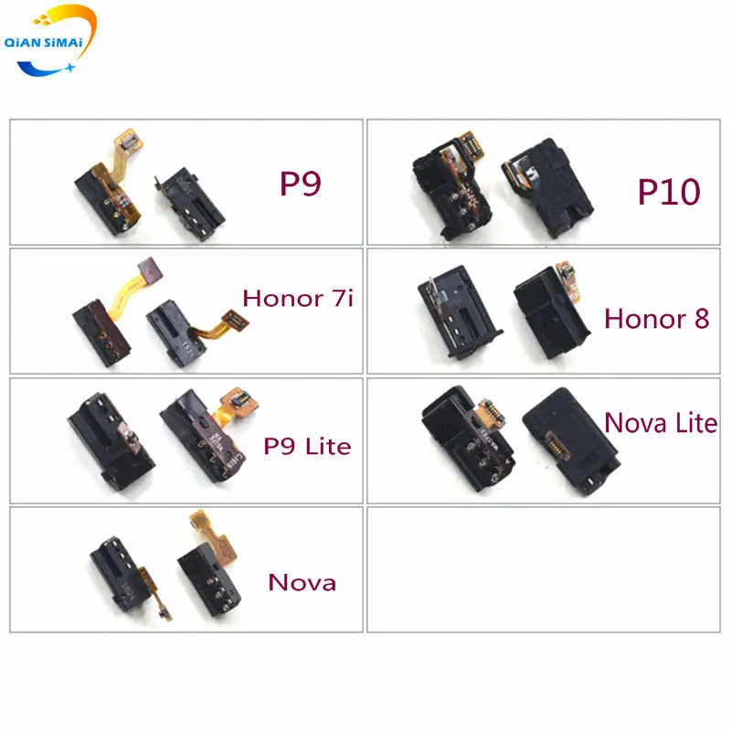 

New Earphone Headphone Audio jack Flex Cable For Huawei P9 P9plus Honor 8 Honor 7i P9Lite P10 Nova 2plus