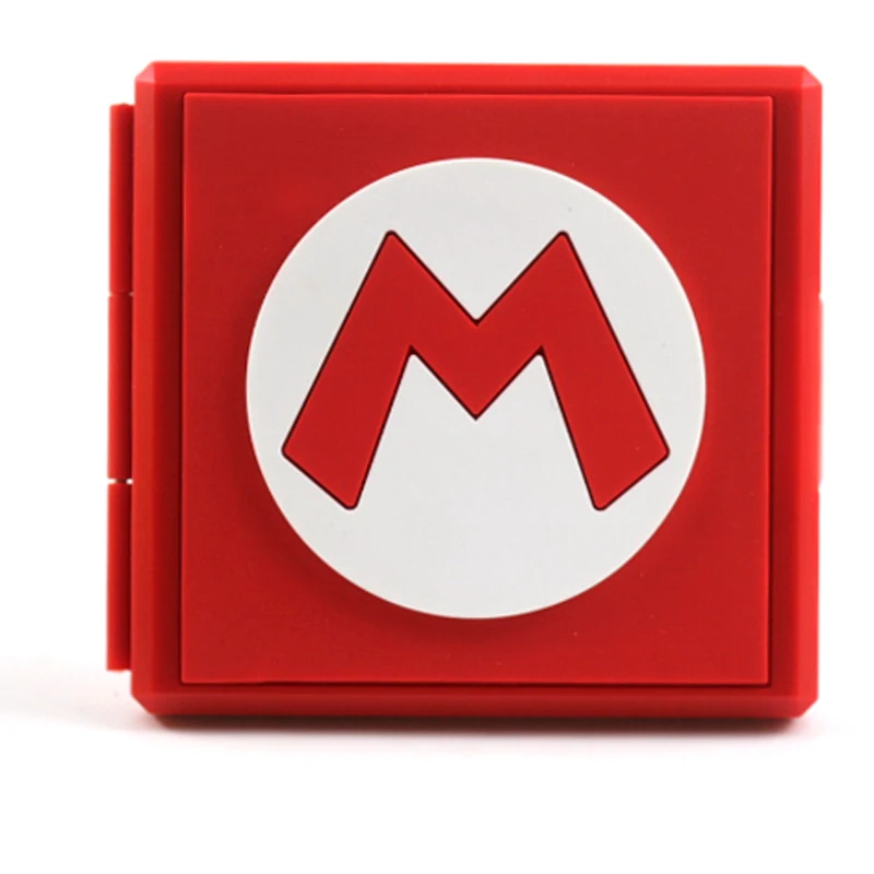 Новейший противоударный чехол для игровых карт, чехол для Nitend Switch, аксессуары для хранения игр 16 в 1 - Цвет: Оранжевый