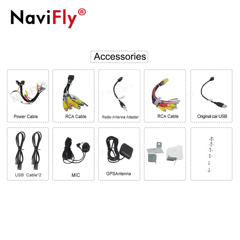 NaviFly Android9.0 OctaCore 4G Оперативная память 64G Встроенная 1din автомобиля gps радио для CHEVROLET