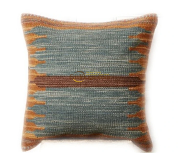 Подушка офисная вышивка прикроватная короткая плюшевая подушка для спинки