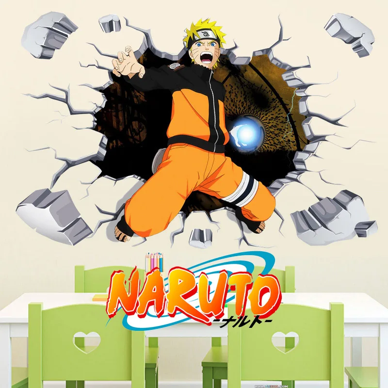 Самоклеящиеся обои 90 см с рисунком аниме Наруто Саске|Наклейки для творчества| |