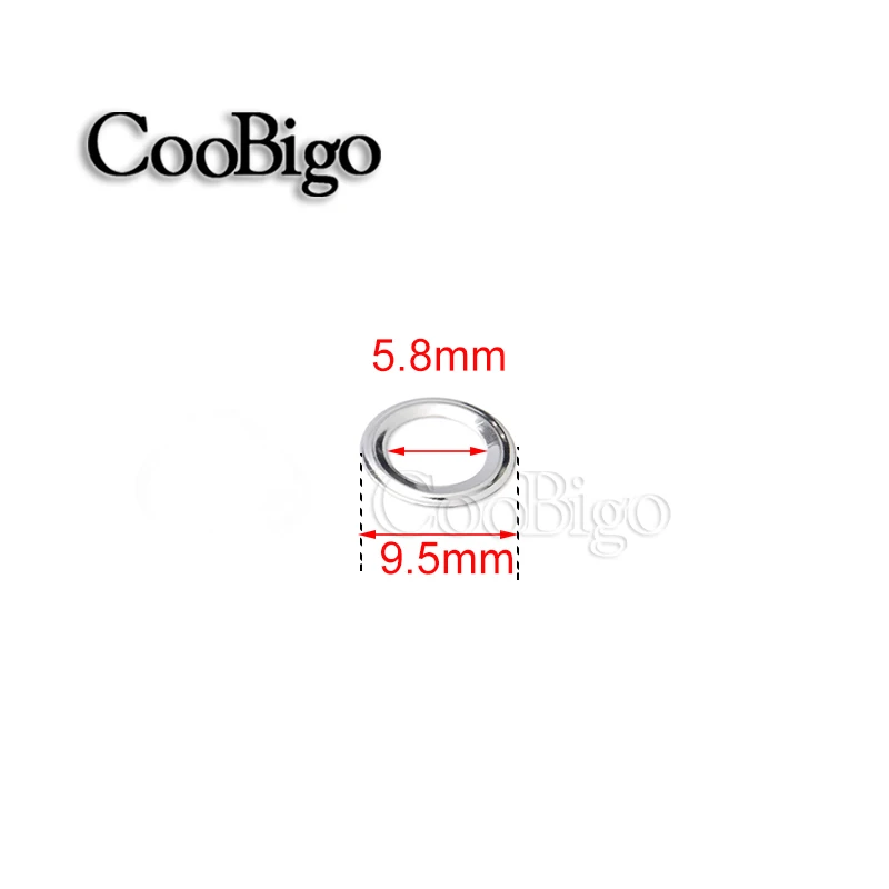 100 шт. прокладки для кожаных изделий 5 8 мм|metal grommets|grommete for bagsgrommets metal |