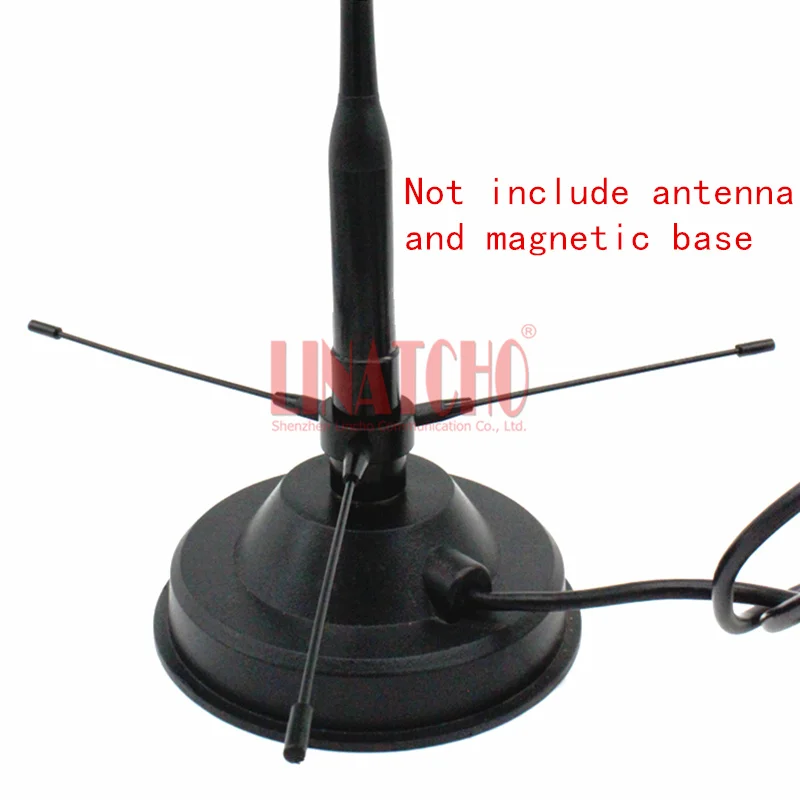 LINATCHO RE-02 10-1300 МГц UHF PL259 к SO239 Автомобильная Мобильная радиоантенна усиление