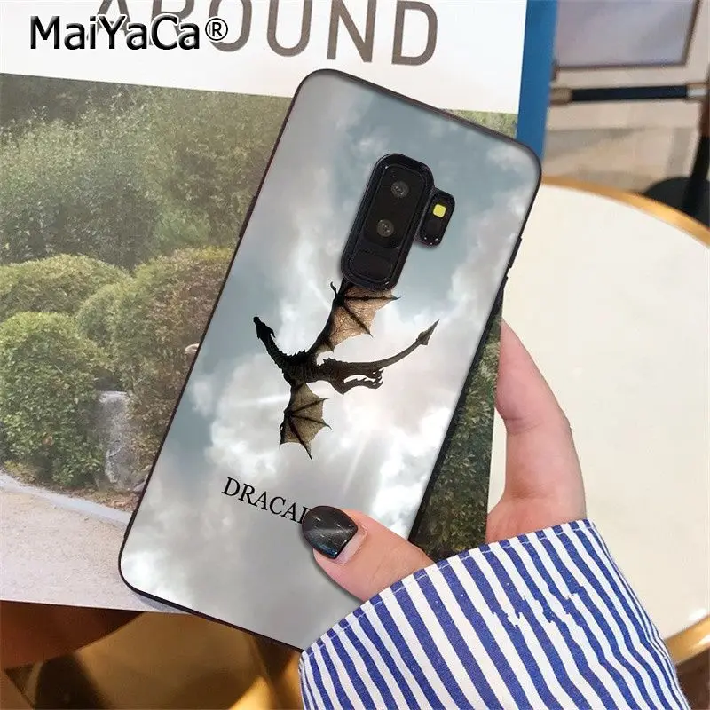 MaiYaCa Game of Thrones Jon Snow dragon TPU Soft Phone Case for Samsung S9 plus S5 S6 S6edge S6plus S7 S7edge S8 S8plus Cover | Мобильные