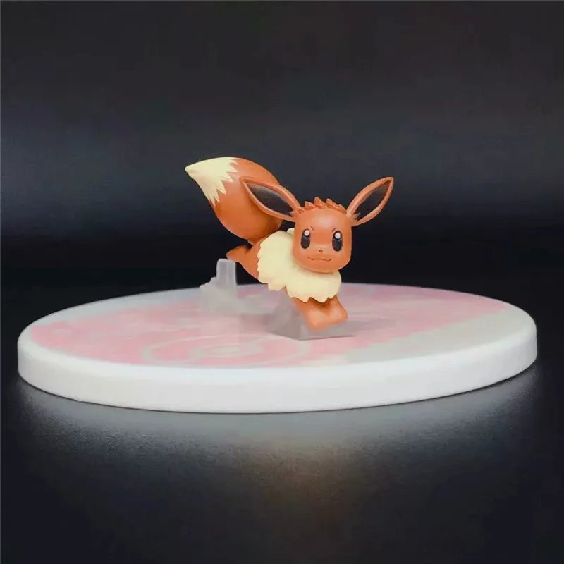 Аниме Figuras Serena с Evee Фигурки игрушки коллекции мультфильм Покемон фигурка куклы
