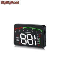 bigbigroad car hud display windshield projector overspeed warning auto for lexus lc500h lc500 ls350 ls500h ls460 lx570