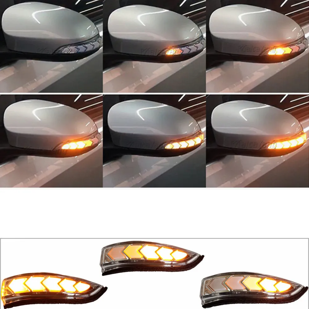 

LED Turn Signal Light Flowing Dynamic Blinker For Toyota Vios Altis Yaris Corolla Camry Venza Avalon Auris Scion iM Prius C
