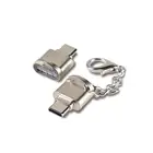 Портативный USB 3,1 Mini Type C кардридер USB-C TF Micro SD OTG адаптер Type-C кардридер для Samsung Macbook Huawei