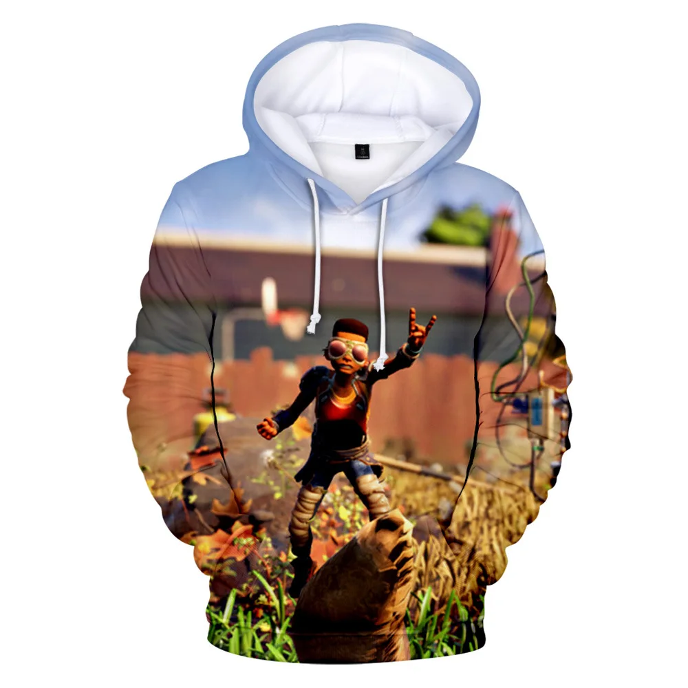 

2020 New Cartoon Grounded Cartoon game 3D Print hoodie Sweatshir Autumn Winter Men/Women Casual Long sleeve Pullover