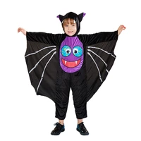 halloween costume for boy kids bat costume black toddler vampire bat girl animal cosplay for birthday party anime stage coverall