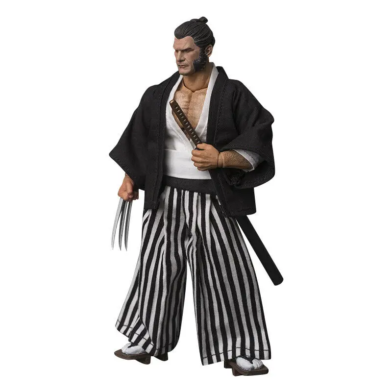Модель экшн-фигурки самурая солдат рубашка штаны для тела 6 дюймов | Игрушки и