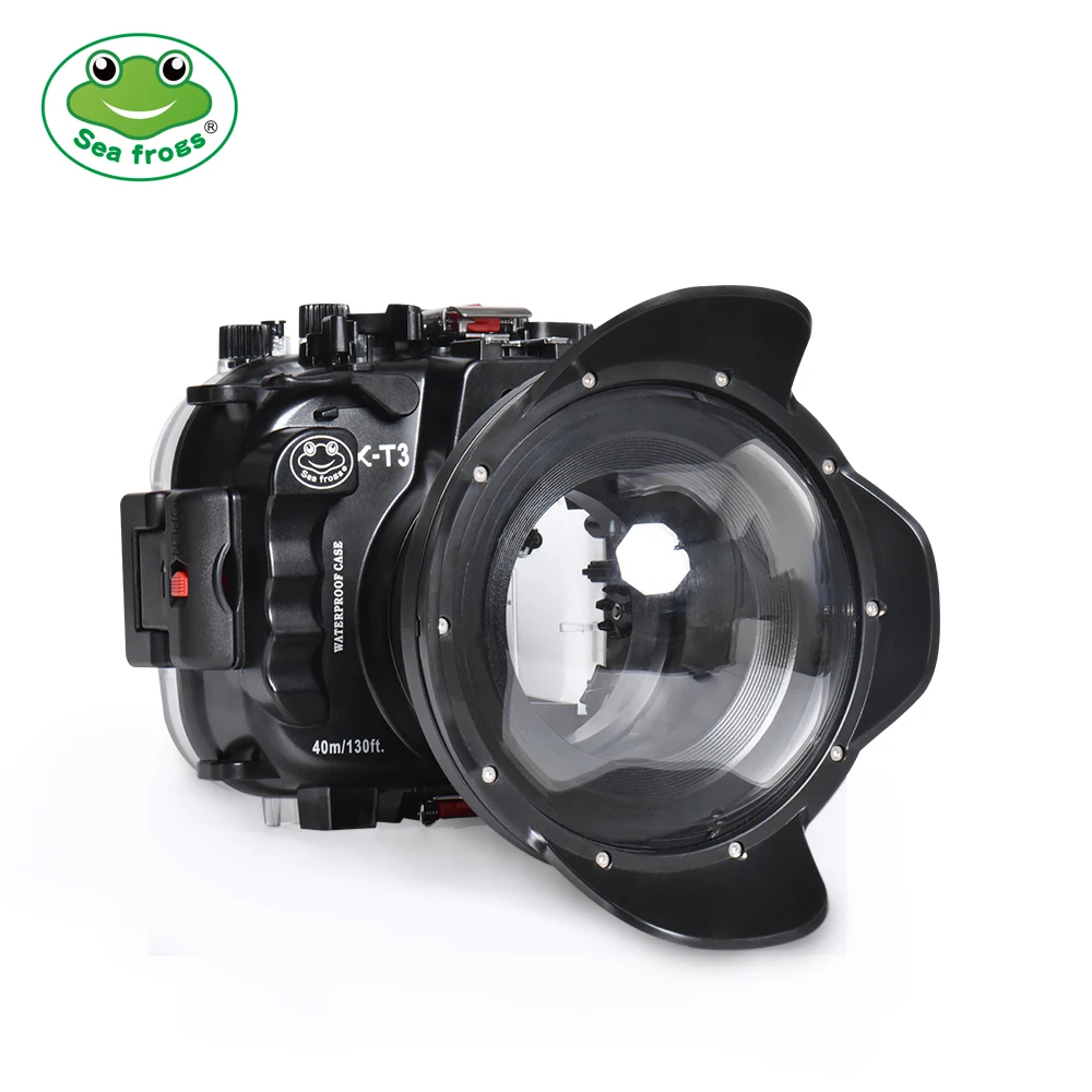 

130ft/40m Waterproof Underwater Housing Camera Diving Case For FujiFilm XT3 FUJI X-T3 16-50mm 18-55mm Lens Bag Cover Box