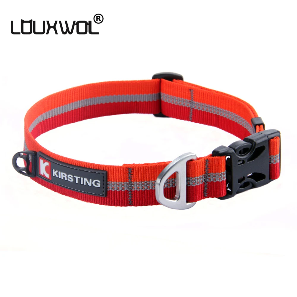 Регулируемый ошейник для собак 3 м нейлоновые Собачьи Ошейники со