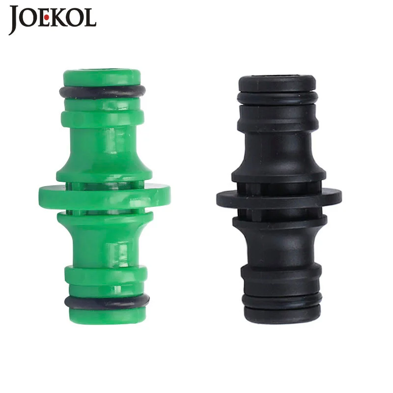 

5PCS 16mm 1/2'' Garden Hose Pipe Water Connector Joiner Quick Fix Coupler Double Port Joint Water Gun Fitting