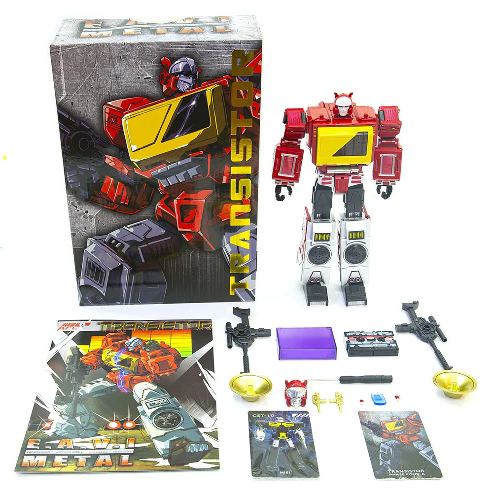 Новинка игрушки-трансформеры робот KFC игрушки металлическая подсветка