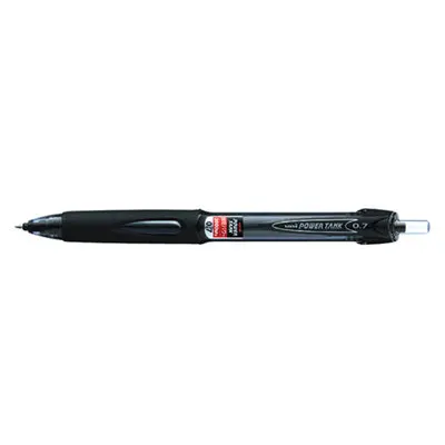 Черный 1 шт. UNI SN-200PT-07 3000Pa напорные шариковые ручки 0,7 пневматическая ручка для всепогодного использования качество записи для офиса и школы - Цвет: Черный