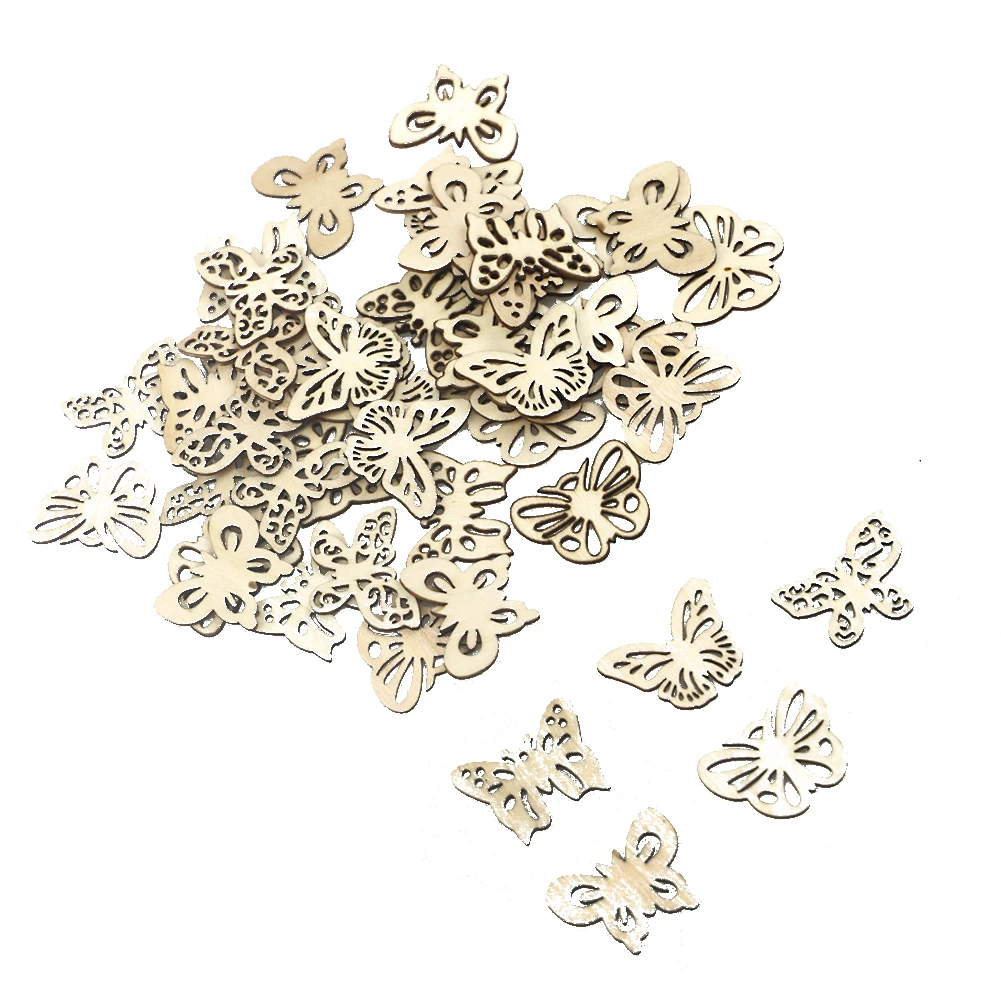 20/50/100 шт бабочка вырез прессовый агрегат для удаления древесной стружки DIY