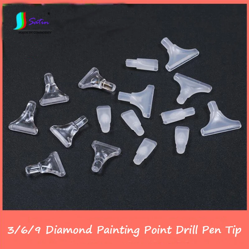 Оптовая продажа 100 шт. новая Алмазная картина быстрая точечная ручка аппликатор