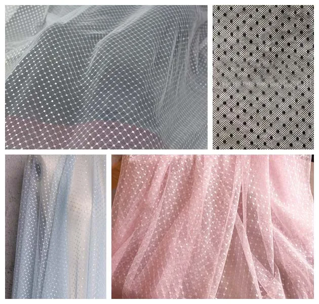 

Изысканная эластичная сетчатая кружевная ткань, 1 м/лот, 140 см, для самостоятельной сборки детской одежды, аксессуары AC381