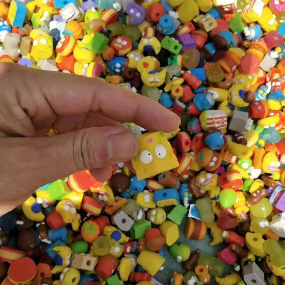 50 шт./лот мусорная Лот Горячие Мультяшные аниме экшн Фигурки игрушки виниловые