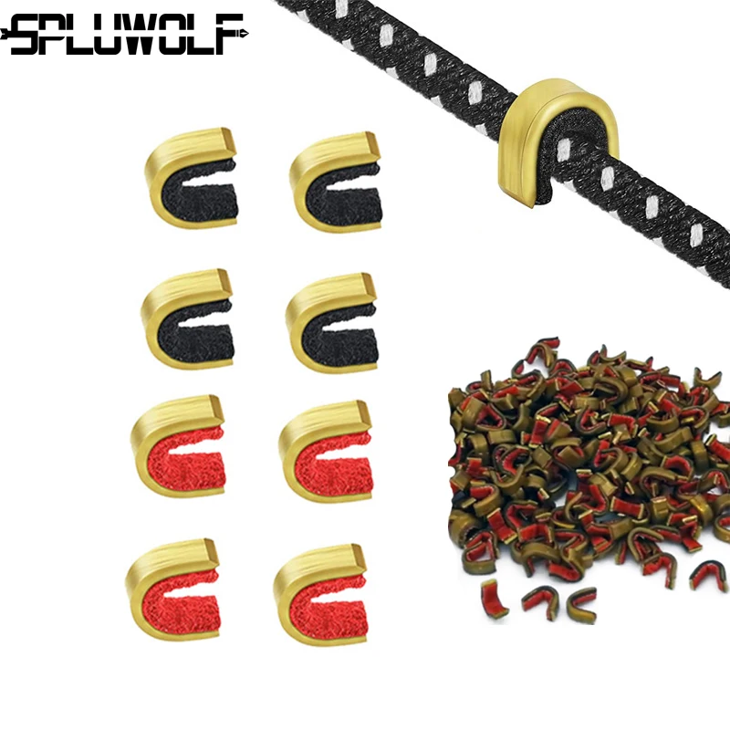 12 шт. тетива инструмент позиции охота стрельба из лука аксессуары Пряжка носовой