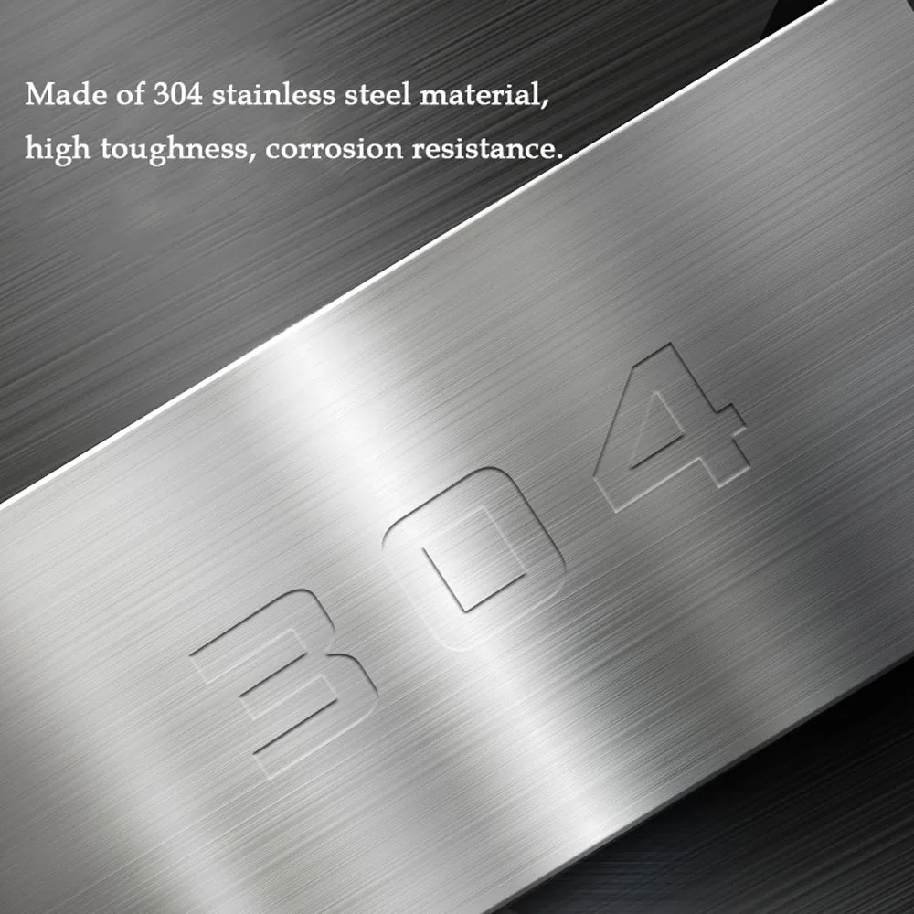 

100PCS 304 Stainless Steel Self-locking Banding Tie Multi-Purpose Zip Ties Thicken Fastener with Steel Ball Inside