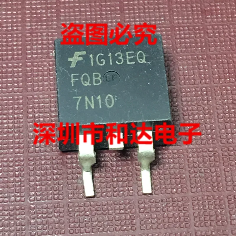 

5 шт. FQB7N10 TO-263 7.3A 100V
