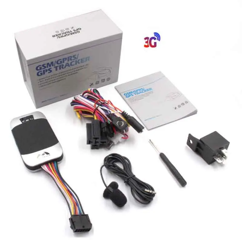 Автомобильная система coban автомобильный трекер gps 303F Quad band в реальном времени gps GSM GPRS трекер устройство гео-забор SMS Отслеживание с Google карта tk303f - Цвет: 3G  with box