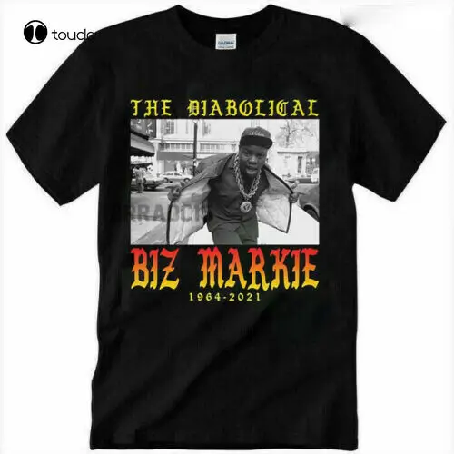 

New Biz Markie The Diabolical Biz Markie 1964 2021 T Shirt S 5Xl Tee Shirt S-5Xl