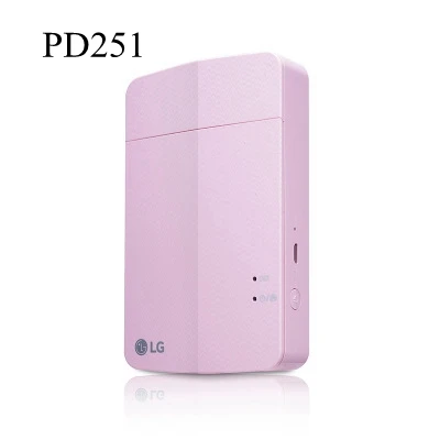 PD251 pink Портативный фотопринтер PD239 PD251 PD238 мини мобильный телефон с bluetooth беспроводная камера для портативной карманной печатной машины - Цвет: PD251 pink