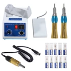 Стоматологическая лаборатория N3 микромотор Marathon Электродвигатель + 2 * прямой наконечник с 10 Бора полировальный набор стоматологическое оборудование