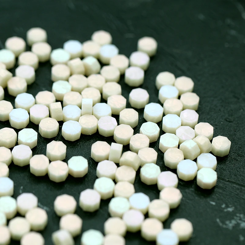 100 шт./пакет нейтральные глянцевые цветные восковые бусины для самостоятельного