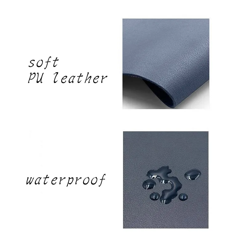 

Mouse Pad Cute Double-sided Mat for Mouse Office 21x26cm Mat for Mice Kawaii PU Leather Waterproof Cup Mats Deskpad Girls