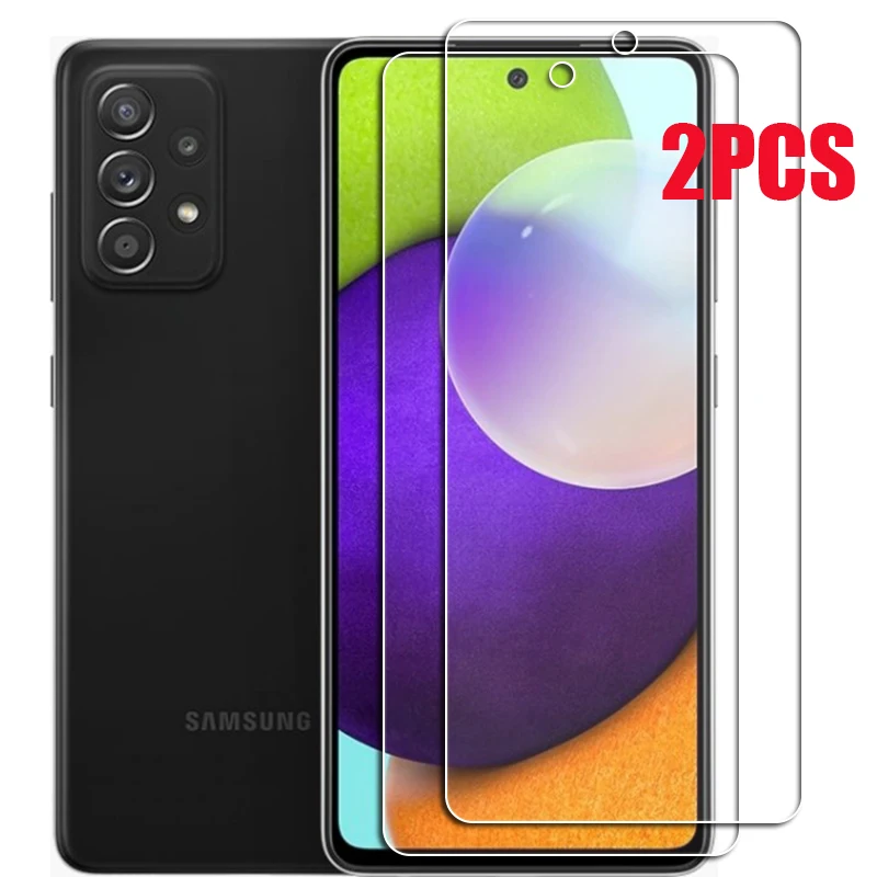 

For Samsung Galaxy A52 4G 5G Tempered Glass Protective ON SM-A526B A5260 A525F 6.5INCH Screen Protector Phone Cover Film