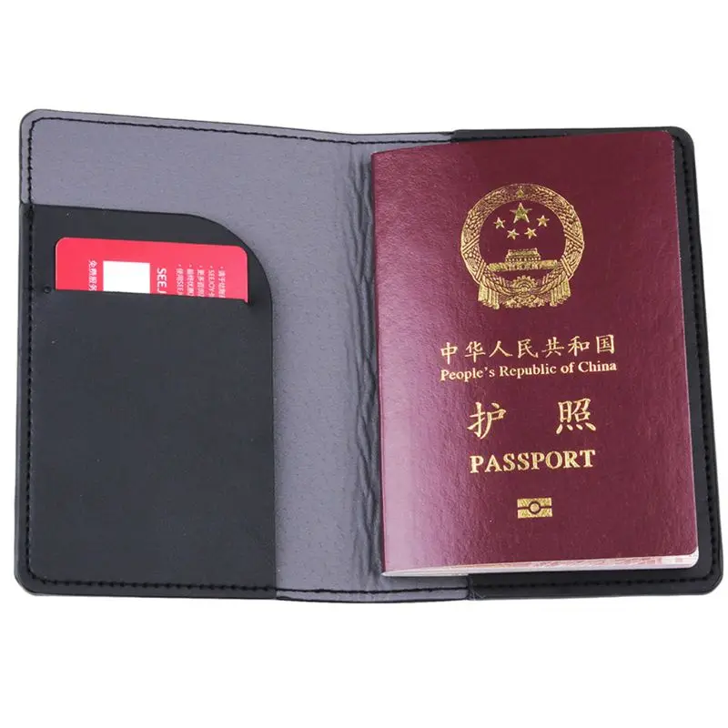 

Bride Groom Married Wedding Honeymoon Passport Cover Holder Case Organizer ID Card Travel Protector Organizer