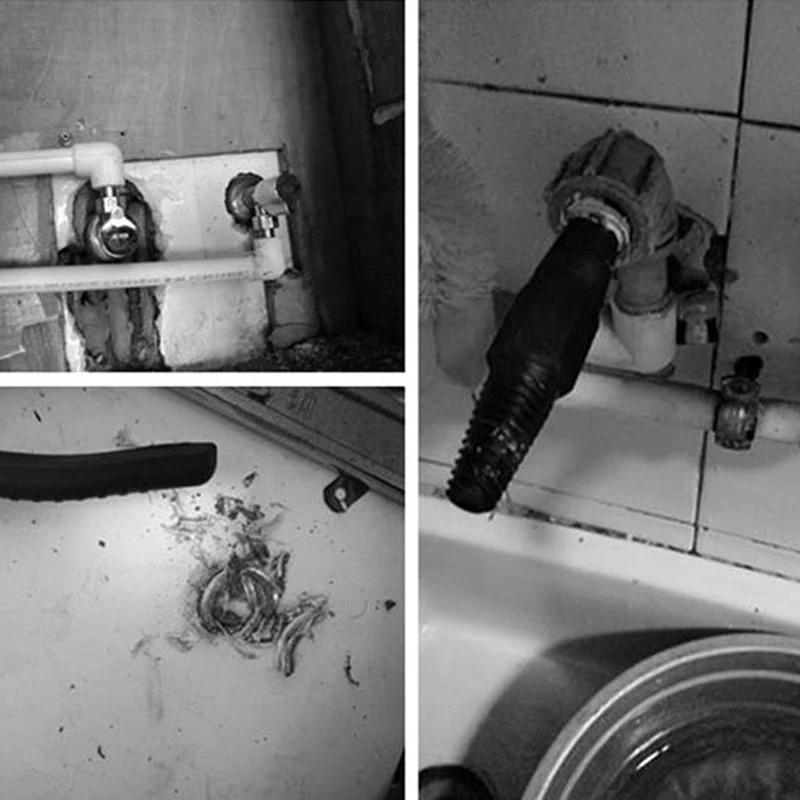 

4" 6" Dual Use Double Head Screw Extractor Remover Set Pipe Broken Bolt Damaged