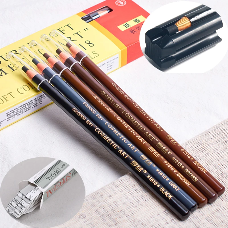 

Eyebrow Pencil Sharpener Eyebrow Enhancers Cosmetic Sharpening Tip Thin Tools For Semi-permanent Eyebrows Makeup Profiler Pen