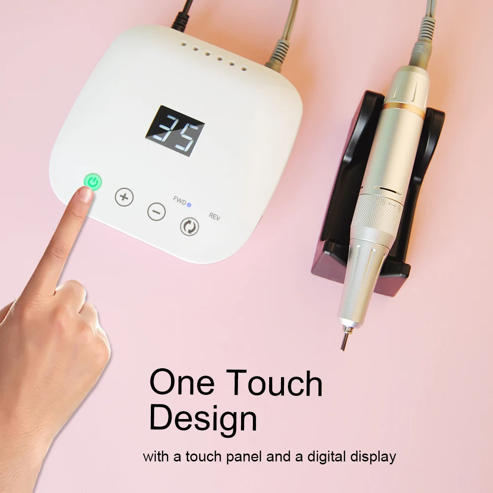 Аппарат для маникюра с сенсорным управлением 35000 об./мин.|Электрические