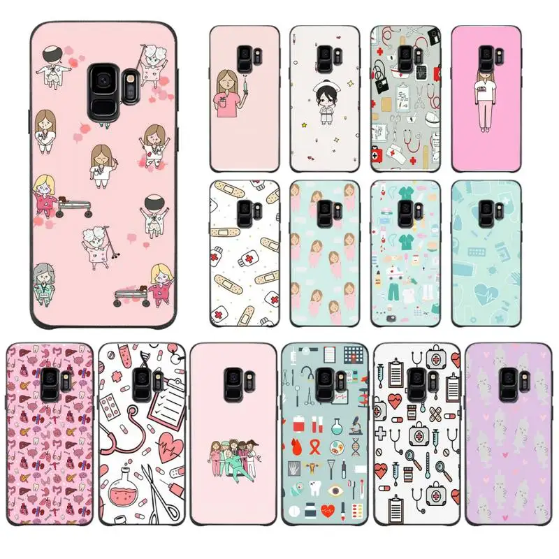 

Yinuoda Cartoon medicine doctor nurse Phone Case For Samsung Galaxy J7 PRIME J2Pro2018 J4 Plus J5 PRIME J6 J7 Duo Neo J737 J8