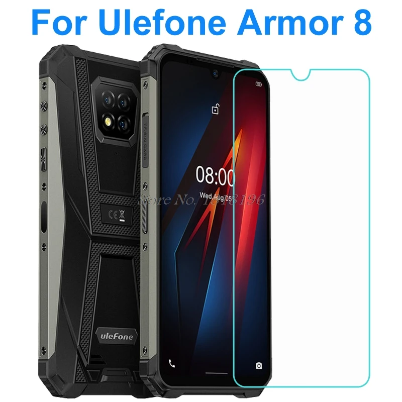 Защитное стекло для экрана Ulefone Armor 8, закаленное стекло, Защитная пленка для телефона Ulefone Armor 8, IP68, защитная пленка