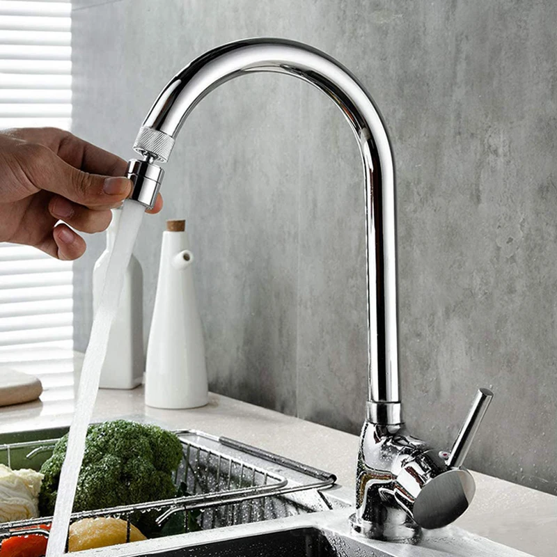 

360 Degree Rotatable Faucet Bubbler 2 Modes Adjustable Kitchen Faucet Filter-for With M22 External Nozzle Or M24 Internal Thread
