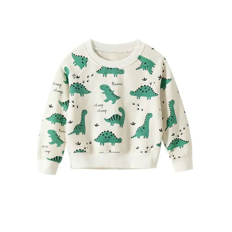 

JO&MI 2020 autumn children lovely shirt boy and girls cartoon shirt kids clothes