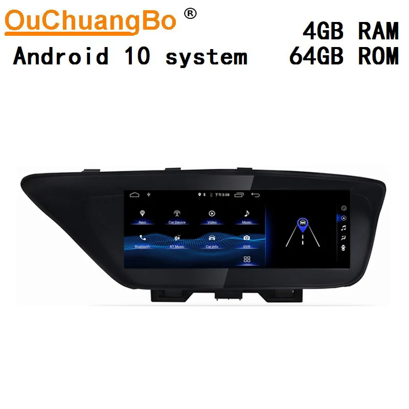 Ouchuangbo android 10 автомобильный радиомагнитофон мультимедиа для ES ES250 350 2013 2018 с 25