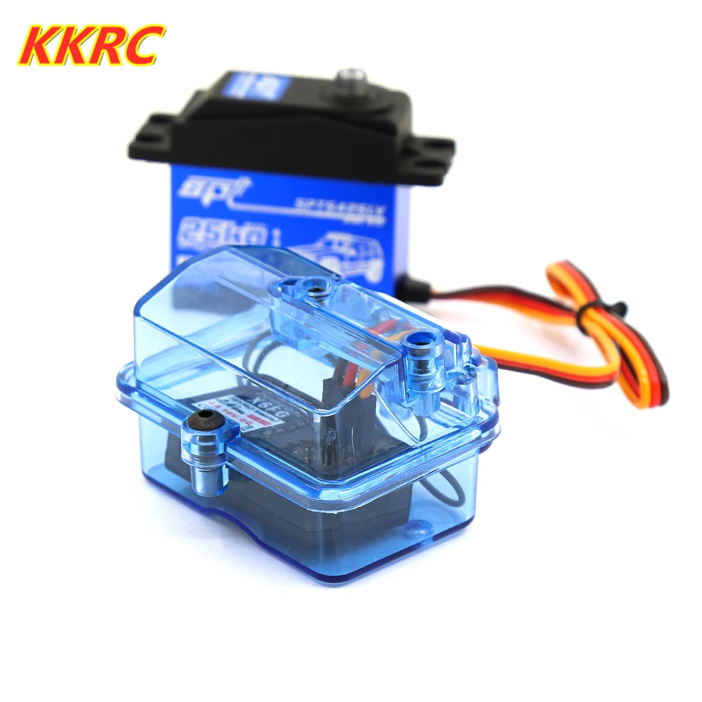 

Waterproof Receiver Box for RC car Remote control car model ship RC Crawler Axial SCX10 90046 Trsxxas TRX4