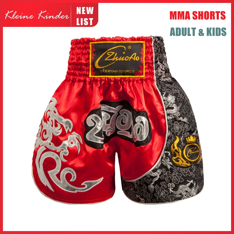 Шорты для тайского бокса ММА Мужские шорты боксеры Трусы женщина ребенок