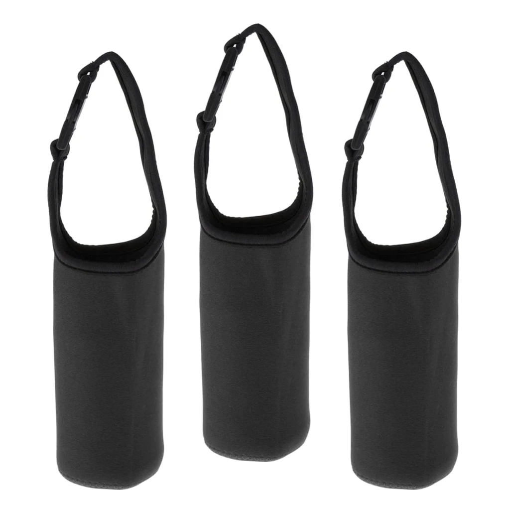 

3 Pieces Water Bottle Tumbler Carrier Bag Cover Holder Protective Pouch