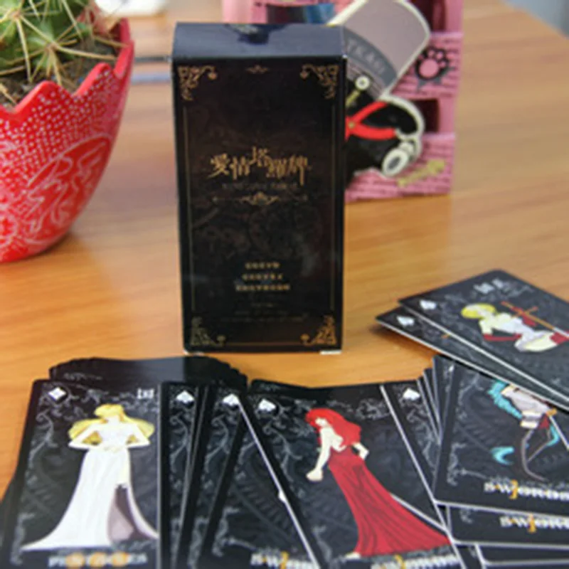 Мини Любовь Таро классический divination покерные карты креативный узор игры