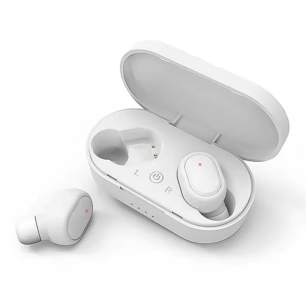 M1 HIFI TWS Bluetooth наушники IPX6 водонепроницаемые V5.0 наушники беспроводные наушники для Android IOS с зарядным устройством 350 мАч